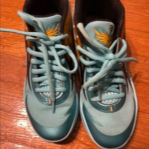 Puma Kids Sneakers in Teal and Black